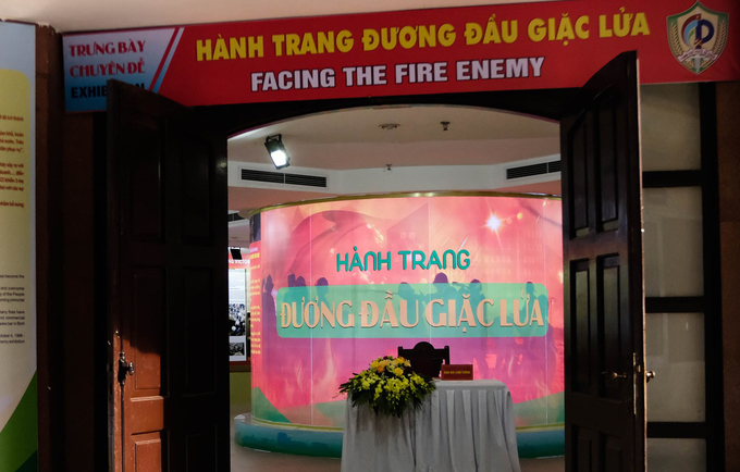 Tại bảo tàng Công an nhân dân, Bộ Công an khai mạc chuyên đề “Hành trang đương đầu giặc lửa”, nhằm giới thiệu, tôn vinh những cống hiến, đóng góp của lực lượng Cảnh sát PCCC&CNCH kỷ niệm 61 năm Ngày truyền thống lực lượng.