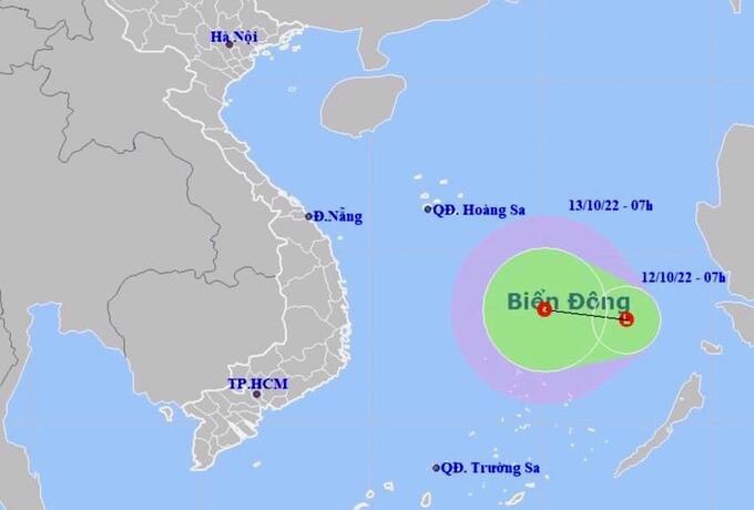 Xuất hiện vùng áp thấp trên Biển Đông, có khả năng mạnh lên thành áp thấp nhiệt đới. Đà Nẵng - Quảng Nam lên phương án phòng tránh