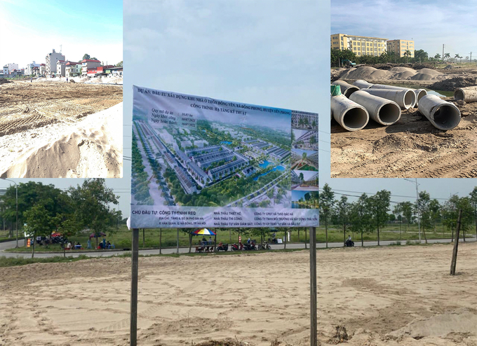 Dự án Khu nhà ở thôn Đông Yên ( xã Đông Phong, huyện Yên Phong, Bắc Ninh) được giới thiệu quảng cáo rao bán trên các trang website.