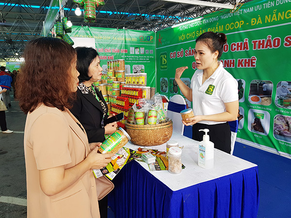 Sản phẩm thuộc các ngành hàng: nông, lâm, thuỷ sản; sản phẩm làm đẹp an toàn, hữu cơ; thực phẩm chế biến sẵn; chăm sóc sức khỏe…