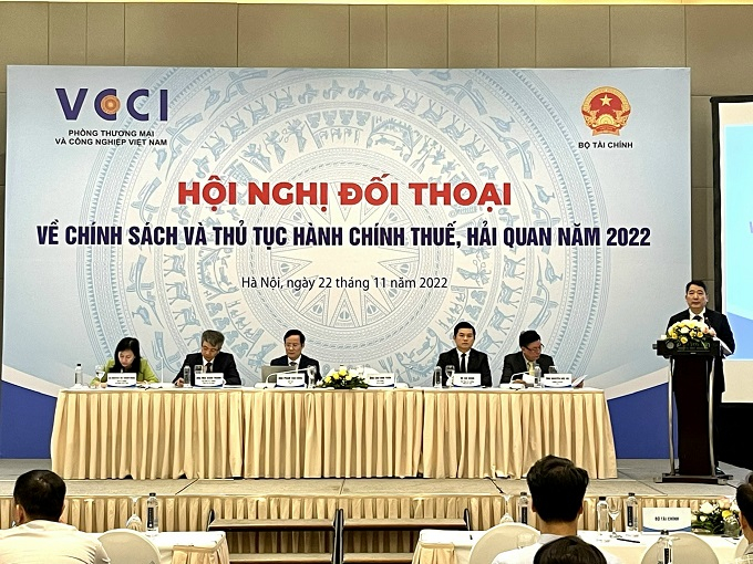 Hội nghị đối thoại về chính sách, thủ tục hành chính thuế và hải quan năm 2022”