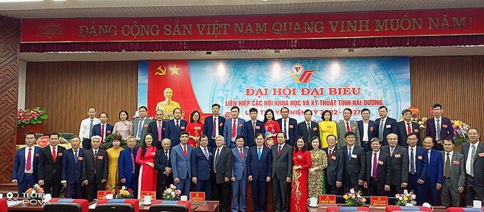 Ban Chấp hành Liên hiệp Các hội khoa học và kỹ thuật tỉnh Hải Dương khóa VI nhiệm kỳ 2022-2027.