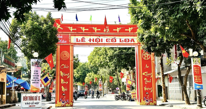 Lễ hội Cổ Loa xã Loa, Đông Anh, Hà Nội.