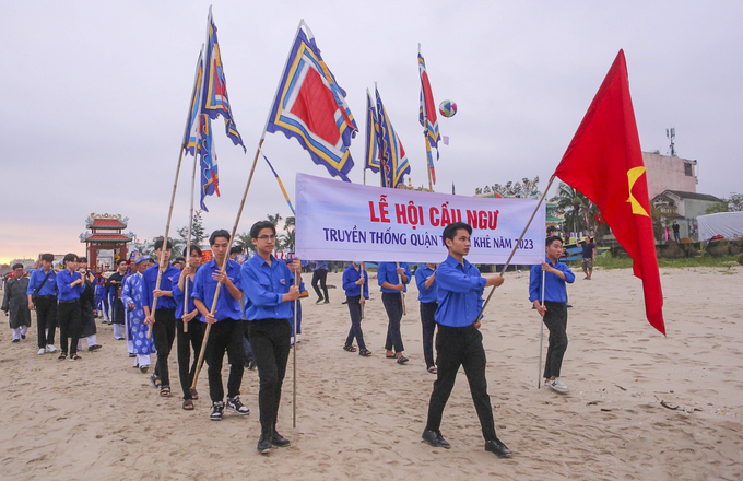 Độc đáo “Lễ hội cầu ngư” nét đẹp trong văn hóa tâm linh của ngư dân vùng biển (Ảnh: Thế Sơn)