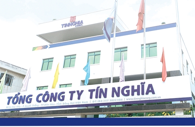 Tỉnh ủy tỉnh Đồng Nai đang nắm giữ 48,06% cổ phần tại Tổng công ty Tín Nghĩa.