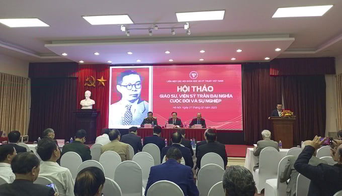 Ngày 27/2, tại TP Hà Nội, Liên hiệp Hội Việt Nam tổ chức hội thảo khoa học : Giáo sư, Viện sĩ Trần Đại Nghĩa - Cuộc đời và sự nghiệp.