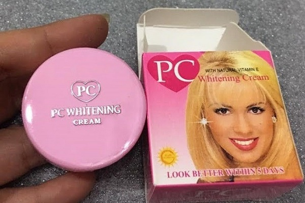 Đình chỉ lưu hành, thu hồi lô mỹ phẩm PC Whitening Cream.