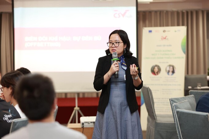 Bà Bùi Thị Minh Châu (Project Manager tại Pro NGO! e.V., Nghiên cứu sinh Tiến sĩ tại Đại học FAU Erlangen-Nuremberg.