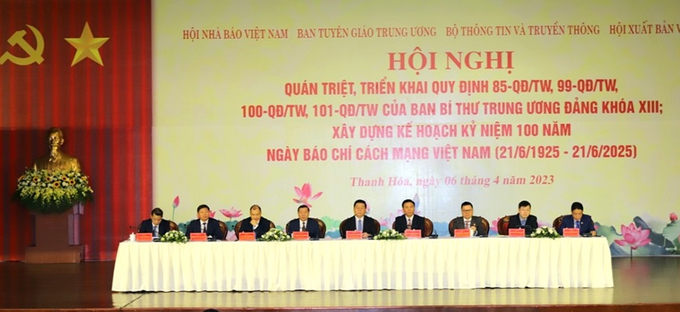 Hội nghị quán triệt, triển khai các quy định mới của Ban Bí thư Trung ương Đảng khoá XIII khu vực phía Bắc.