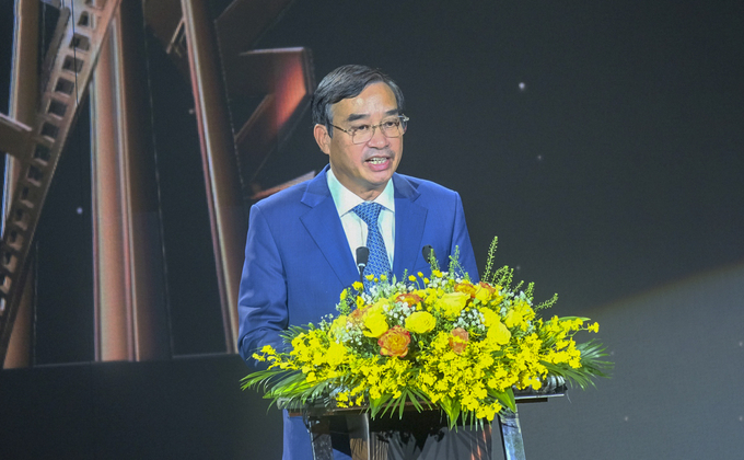 Ông Lê Trung Chinh - Phó Bí thư Thành ủy, Chủ tịch Ủy ban Nhân dân TP Đà Nẵng phát biểu trong lễ khia mạc (Ảnh: Thế Sơn)