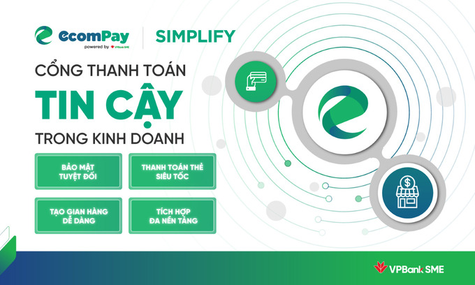 Bộ đôi sản phẩm giải pháp thương mại điện tử của VPBank