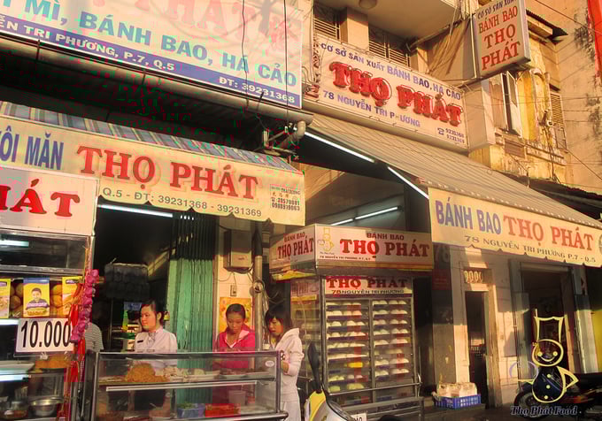 Cửa hàng bánh bao Thọ Phát.