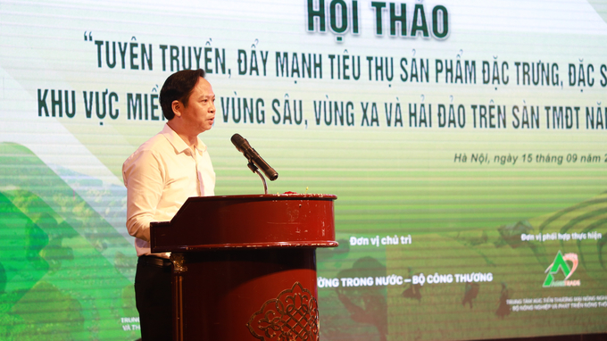 Ông Hoàng Văn Dự - Phó Gíam đốc Trung Tâm Xúc tiến Thương mại Nông nghiệp - BỘ NN&PTTN