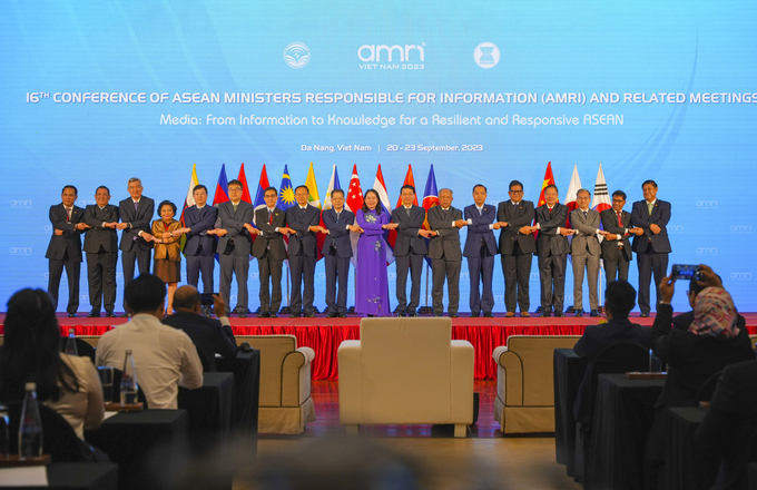 Khai mạc Hội nghị Bộ trưởng Thông tin ASEAN (AMRI) lần thứ 16