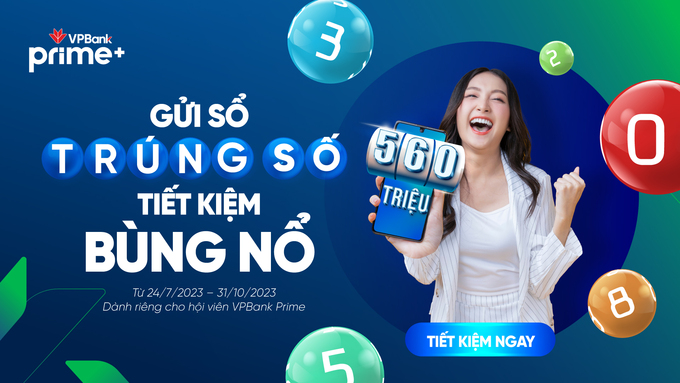 Chương trình Gửi sổ trúng số tiết kiệm bùng nổ