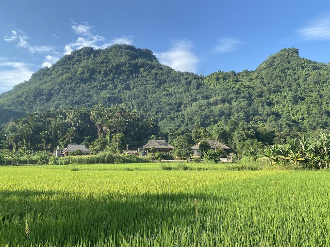 Khung cảnh tại địa điểm du lịch ít ai biết ở Yên Bái - xã Lâm Thượng, huyện Lục Yên. Ảnh: Ngọc Tuyết Trần