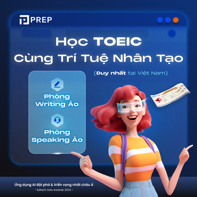 Học TOEIC cùng trí tuệ nhân tạo (1)