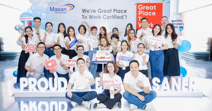 Nhân viên Masan Consumer Holdings vui mừng đón chứng nhận Great Place To Work