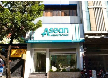 Cơ sở ASEAN INSTITUTE CLINIC trên đường Võ Thị Sáu, quận 3, TPHCM.