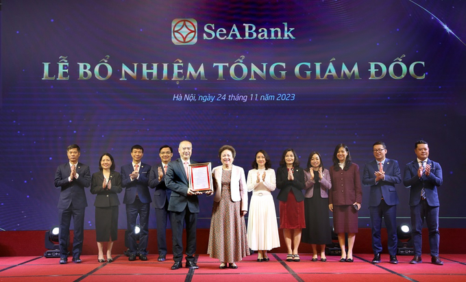 Ngày 24/11/2023, SeABank tổ chức lễ bổ nhiệm Tổng Giám đốc cho ông Lê Quốc Long.