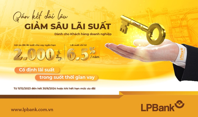 LPBank trien khai chuong trinh uu dai lai suat KHDN