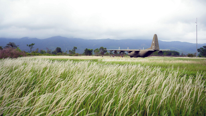 Sân bay Tà Cơn được quân đội Mỹ xem như một pháo đài 
