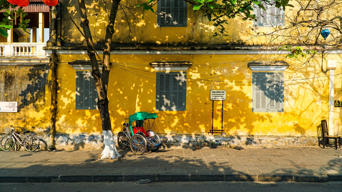 Những dãy nhà vàng nghệ trở thành điểm đến thú vị với cả du khách địa phương và quốc tế