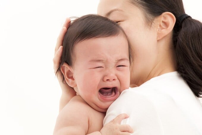 Rối loạn tiêu hóa khiến trẻ khó chịu, quấy khóc thường xuyên