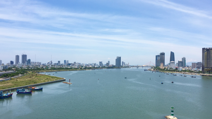 Khu vực đôi bờ sông Hàn như “trái tim” của thành phố