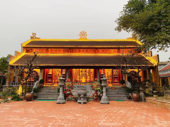 Ngôi chùa cổ đã có tuổi đời lâu năm, trải qua những biến thiên của lịch sử. Ảnh: Check in Ninh Binh