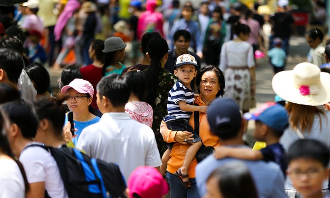 Dân số Việt Nam đạt 100,3 triệu dân vào năm 2023. Ảnh minh họa