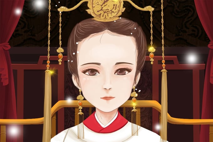 Trong lịch sử phong kiến Việt Nam, Lý Chiêu Hoàng là vị nữ hoàng đầu tiên và duy nhất. Ảnh minh họa