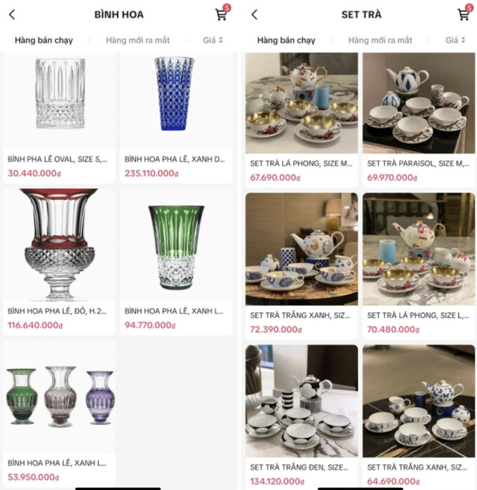 Gian hàng trên TikTok Shop của Thái Công