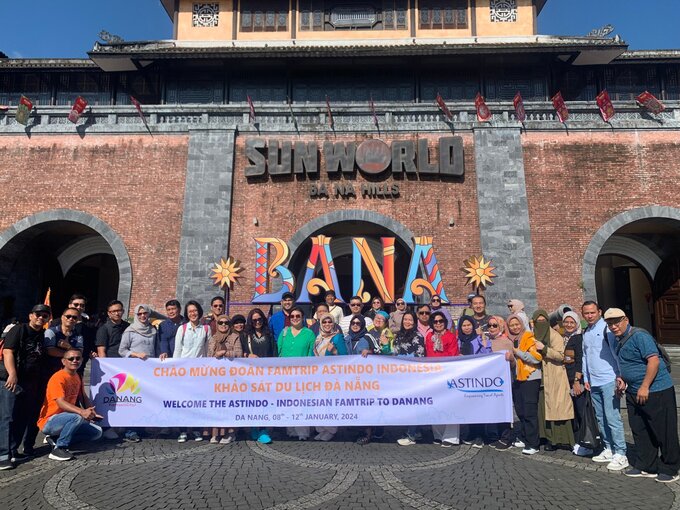 Đoàn famtrip lữ hành Indonesia tham quan và khảo sát điểm đến Bà Nà Hills