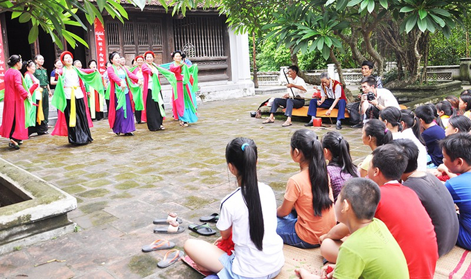 Chú trọng đổi mới, phát huy sáng kiến để nhân rộng Phong trào “Toàn dân đoàn kết xây dựng đời sống văn hóa”. Ảnh minh hoạ.