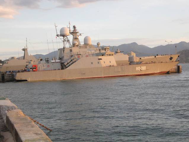Tàu 381 là chiếc tàu tuần tra mang tên lửa diệt hạm đầu tiên được đóng mới trong nước theo dây chuyền chuyển giao công nghệ của Liên bang Nga