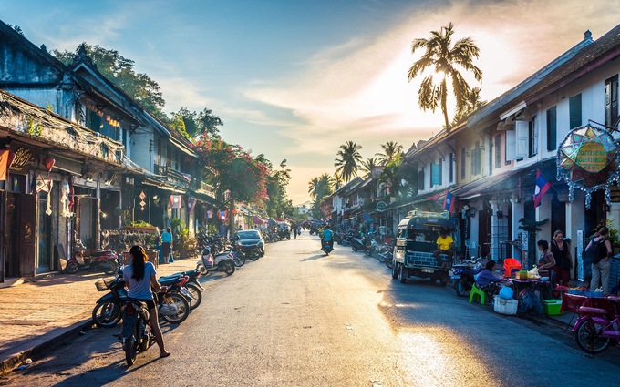 Thị trấn Luang Prabang