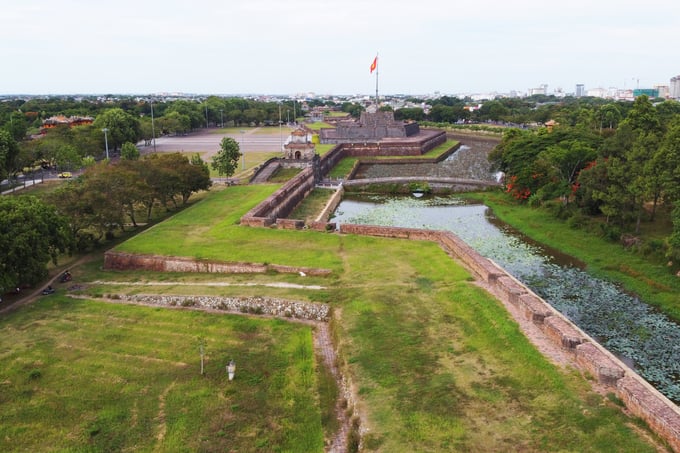 Pháo đài Nam Thắng trở lại diện mạo như dưới triều Nguyễn sau khi được tu bổ. Ảnh: Báo VnExpress