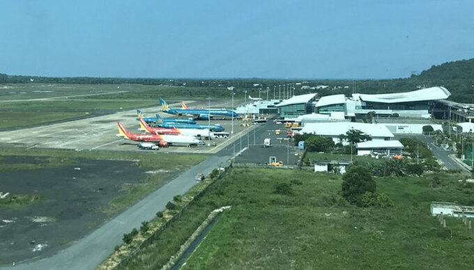 Sân bay Phú Quốc nằm ở xã Dương Tơ, TP. Phú Quốc