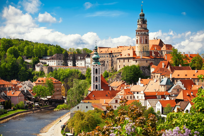 Làng cổ Český Krumlov có rất ít thay đổi từ thế kỷ 18 đến nay