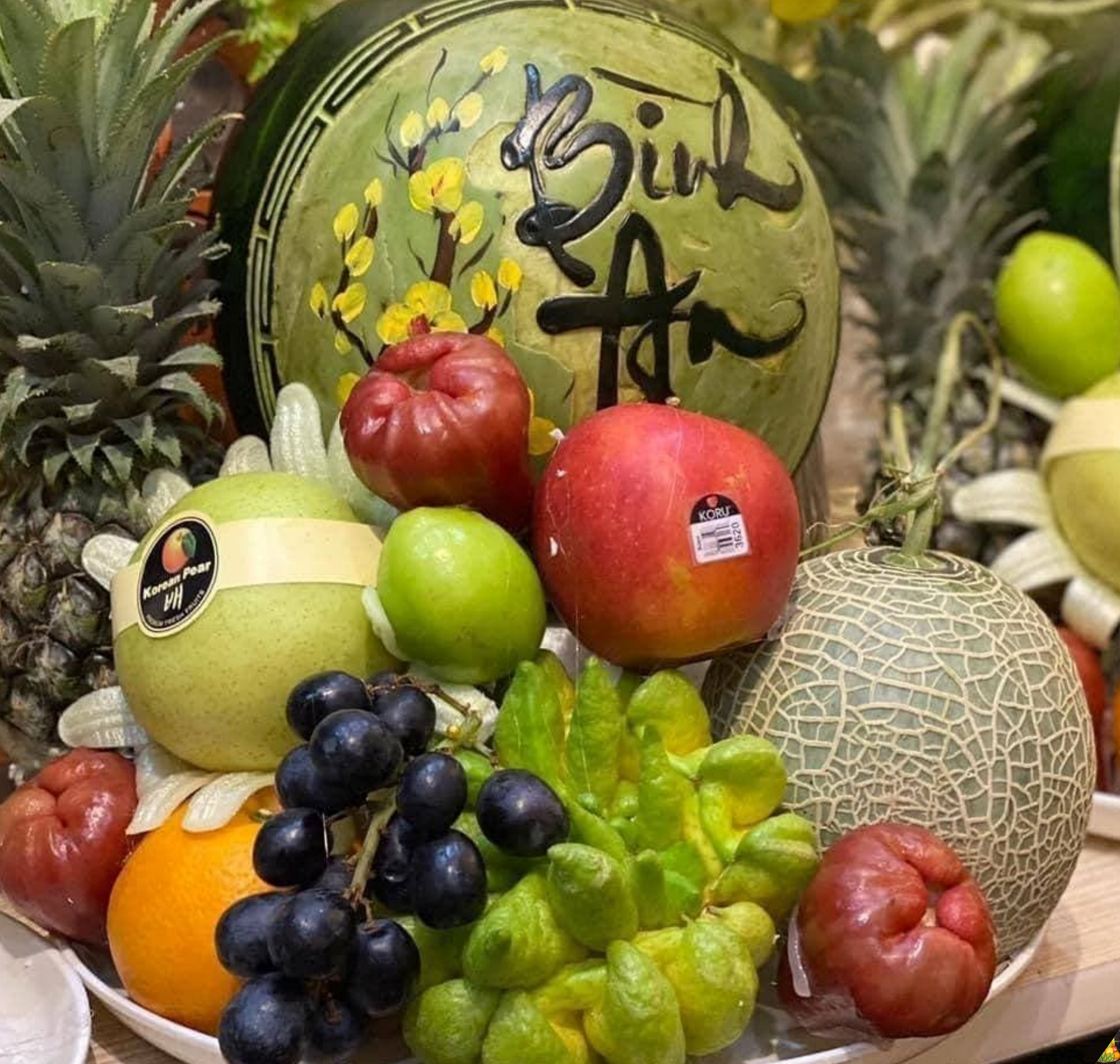 Mâm ngũ quả miền Trung