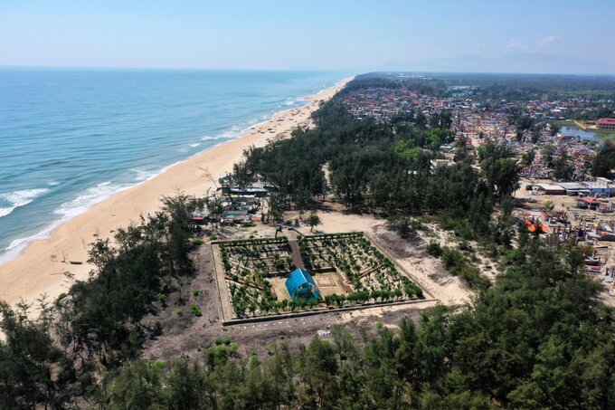 Tháp Chăm Phú Diên ở xã Phú Diên, huyện Phú Vang, Thừa Thiên Huế