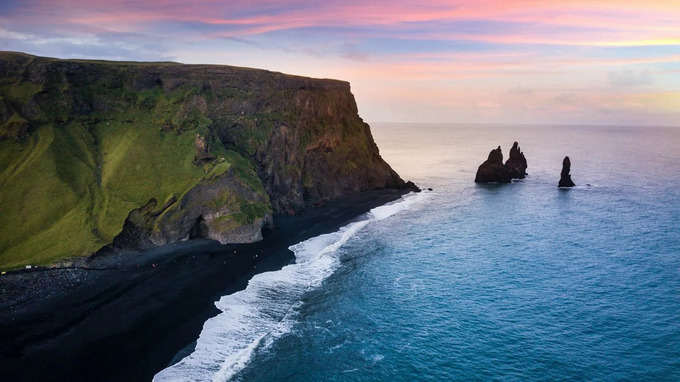 Bãi biển cát đen Reynisfjara