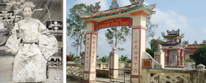 Mộ danh nhân Phạm Phú Thứ