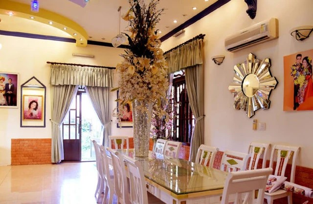 Cận cảnh bàn ăn của căn nhà