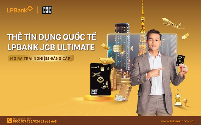 Thẻ tín dụng quốc tế LPBank JCB Ultimate là hạng thẻ tín dụng cao cấp nhất mà LPBank và JCB mang đến cho khách hàng tại Việt Nam.