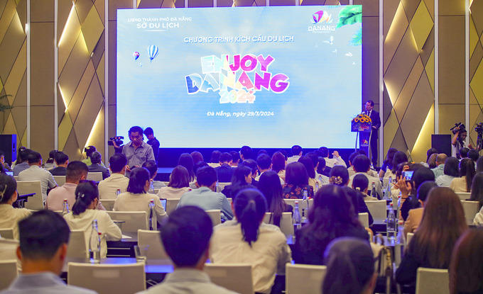 Quang cảnh họp báo Enjoy Danang 2024 (Ảnh: Thế Sơn)