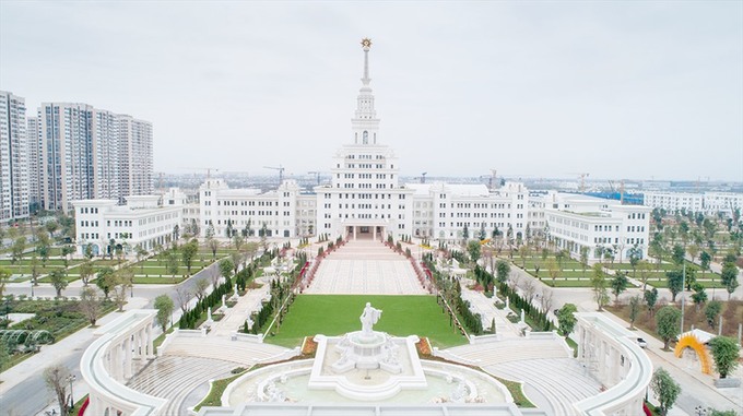 Toàn cảnh Đại học VinUni. Ảnh: Báo Lao Động