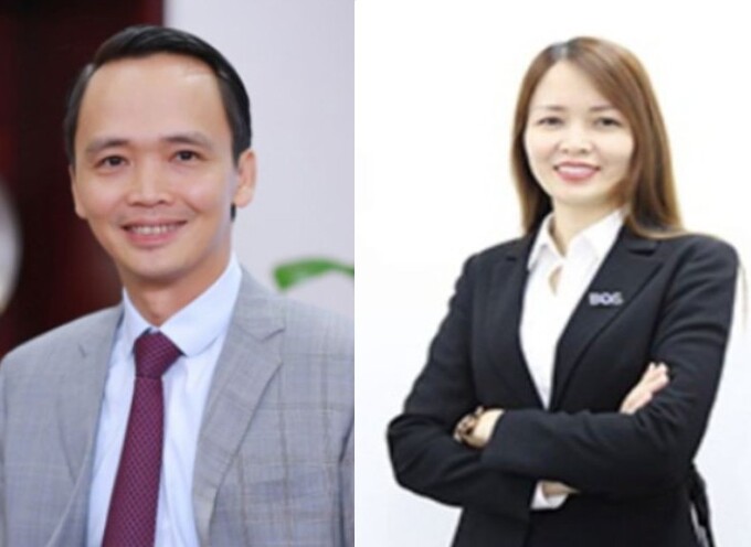 Bị can Trịnh Văn Quyết và em ruột Trịnh Thị Thúy Nga