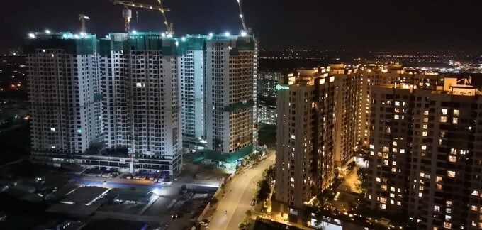 Một dự án căn hộ tại Bình Tân, TP.HCM.